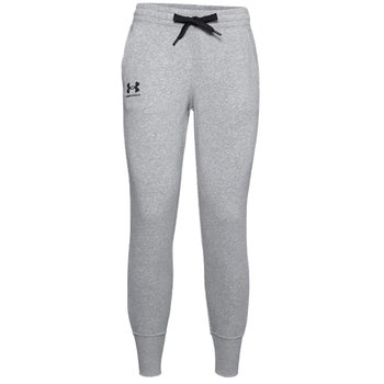 Under Armour Rival Fleece Joggers 1356416-035 Damskie Spodnie Szare - Under Armour