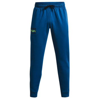 Under Armour Rival Fleece Signature Joggers 1366366-432, męskie spodnie niebieskie - Under Armour