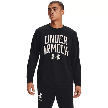 Under Armour Rival Terry Crew 1361561-001, Mężczyzna, Bluza sportowa, Czarna - Under Armour