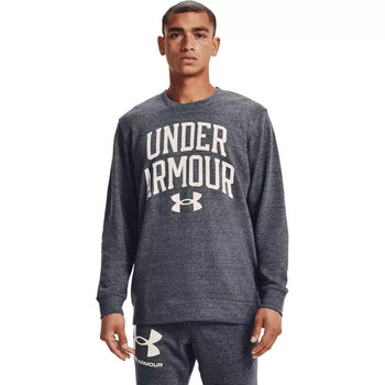 Under Armour Rival Terry Crew 1361561-012, Mężczyzna, Bluza sportowa, Szara - Under Armour