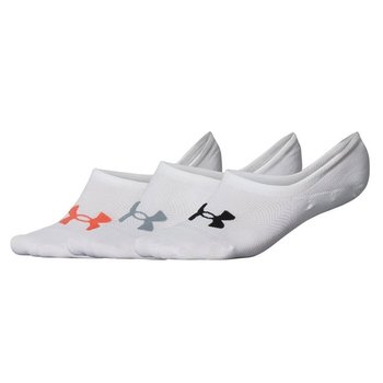 Under Armour, Skarpetki Essential Ultra Low Liner 1312440 100, biały, rozmiar 35/36 - Under Armour