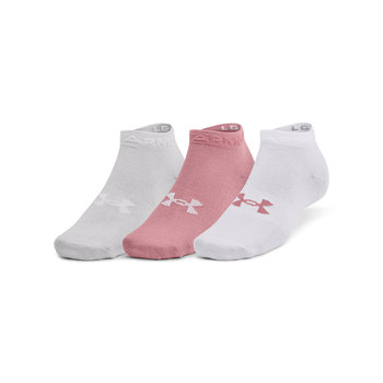 Under Armour, Skarpety treningowe Unisex (3-pack), Essential Low Cut, 1365745-697, Multikolor, Rozmiar M - Under Armour