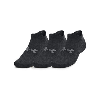 Under Armour, Skarpety treningowe Unisex (3-pack), Essential No Show, Czarne, 1361459-002, Rozmiar L - Under Armour