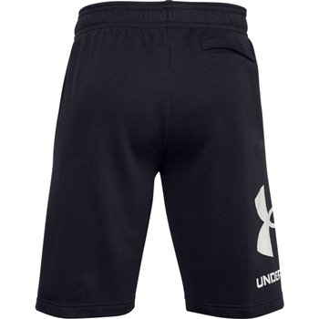 Under Armour, Spodenki sportowe męskie, Rival Flc Big Logo Shorts, Czarne, 1357118-001, Rozmiar L - Under Armour