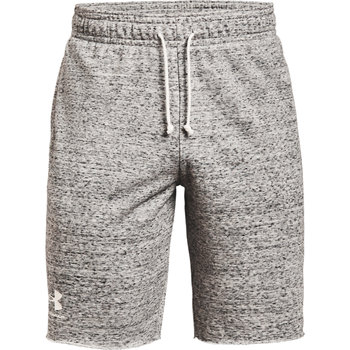 Under Armour, Spodenki treningowe męskie, Rival Terry Shorts, 1361631-112, Szare, Rozmiar L - Under Armour