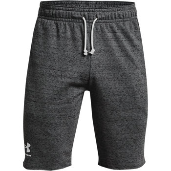 Under Armour, Spodenki treningowe męskie, Rival Terry Shorts, Szare, 1361631-112, Rozmiar L - Under Armour