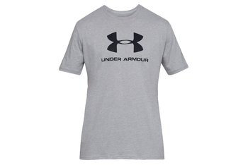 Under Armour Sportstyle Logo Tee 1329590-036, Mężczyzna, T-shirt kompresyjny, Szary - Under Armour