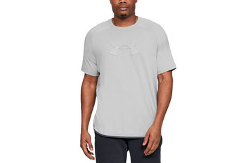 Under Armour Unstoppable Move Tee 1345549-011, Męskie, t-shirt, Szary - Under Armour