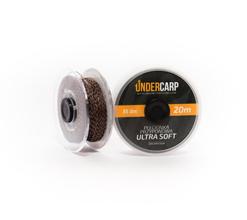 Undercarp Plecionka Przyponowa 20 M/35 Lbs Ultra Soft – Brązowa - UNDERCARP