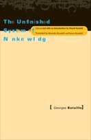 Unfinished System of Nonknowledge Bataille Georges