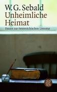 Unheimliche Heimat - Sebald Winfried G.