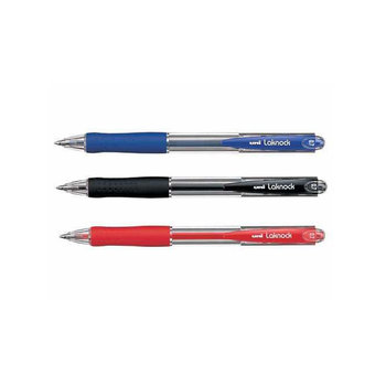 Uni, długopis automatyczny SN-101, niebieski - Uni
