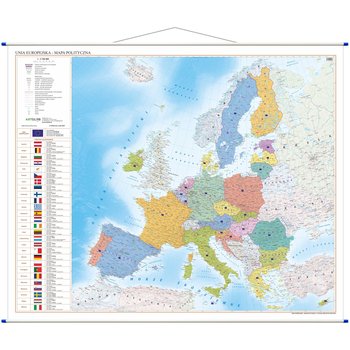 Unia Europejska mapa ścienna polityczna, 1:3 750 000 - Opracowanie zbiorowe