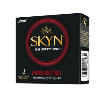 Unimil Skyn Intense Feel Prezerwatywy 3 szt - Skyn
