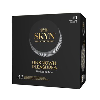 Unimil Skyn, Prezerwatywy Unknown Pleasures, 42szt. - Skyn