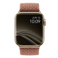 UNIQ Aspen Pasek pleciony do Apple Watch 42/44/45 mm - Różowy UNIQ