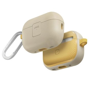 UNIQ etui Clyde Lock Case AirPods Pro 2 (2022/2023) beżowo-żółty/ivory-canary yellow - UNIQ
