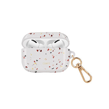 UNIQ etui Coehl Terrazzo Apple AirPods Pro biały/natural white - UNIQ