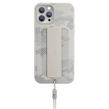 UNIQ etui Heldro iPhone 12 Pro Max 6,7" beżowy moro/ivory camo Antimicrobial - UNIQ