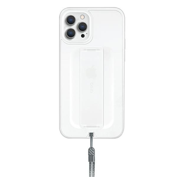 Zdjęcia - Etui Uniq  Heldro iPhone 12 Pro Max 6,7' biały/natural frost Antimicrobial 