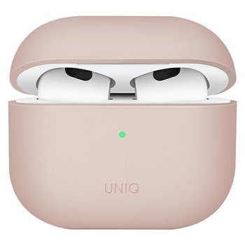 Uniq Etui Lino Airpods 3 Gen. Silicone Różowy/Blush Pink - UNIQ