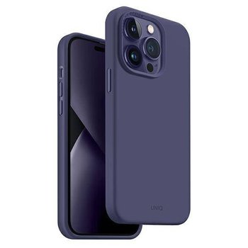 UNIQ etui Lino iPhone 14 Pro Max 6,7" purpurowy/purple fig - Inny producent