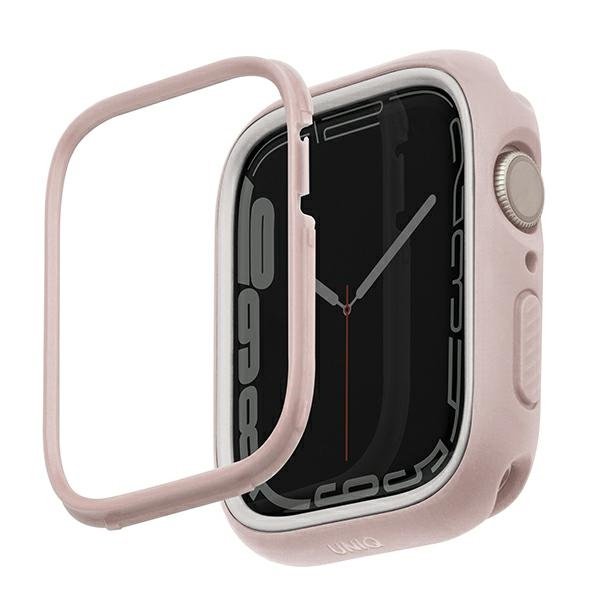 Фото - Чохол і плівка для смартгодинників Uniq etui Moduo Apple Watch Series 4/5/6/7/8/SE 40/41mm różowy-biały/blush 