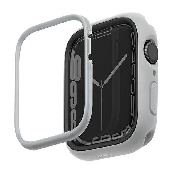 Фото - Чохол і плівка для смартгодинників Uniq etui Moduo Apple Watch Series 4/5/6/7/8/SE 44/45mm kredowy-szary/chal 