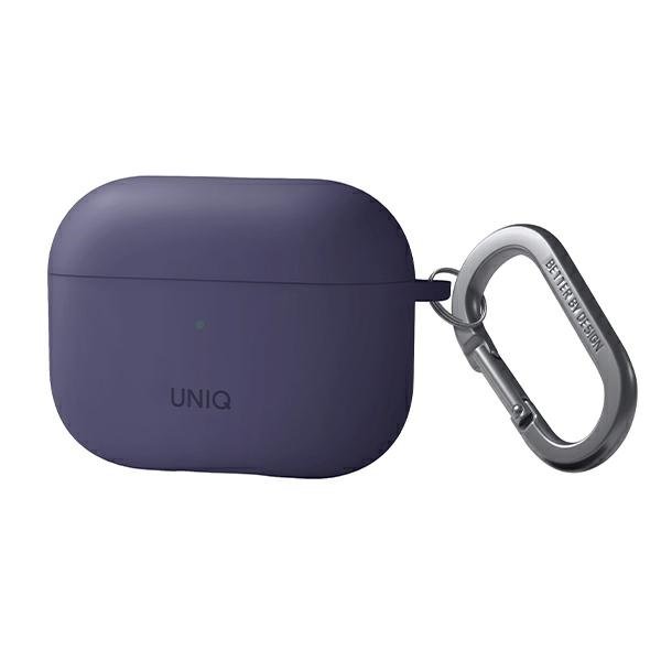Фото - Аксесуари для портативу Uniq Etui Nexo Airpods Pro 2 Gen + Ear Hooks Silicone Purpurowy/Fig Purple 