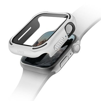 UNIQ etui Torres Apple Watch Series 4/5/6/SE 44mm. biały/dove white - UNIQ