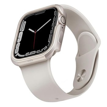 UNIQ etui Valencia Apple Watch Series 4/5/6/7/SE 40/41mm. starlight - UNIQ