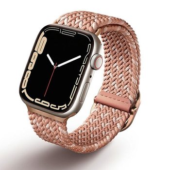 UNIQ pasek Aspen Apple Watch 40/38/41mm Braided DE różowy/citrus pink - UNIQ