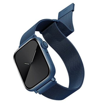 UNIQ pasek Dante Apple Watch Series 4/5/6/7/SE 42/44/45mm. Stainless Steel niebieski/cobalt blue - UNIQ