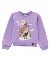 United Colors of Benetton Fioletowa Bluza dla Dziecka Scooby-Doo 90 Ktb