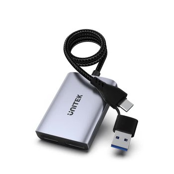 Unitek Adapter USB/C/A na 2x HDMI MST FullHD  V1427A01 - Unitek
