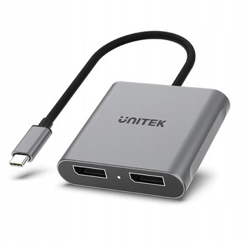 Unitek Adapter USB-C na 2x port DP 1.4 8K 60Hz - Unitek