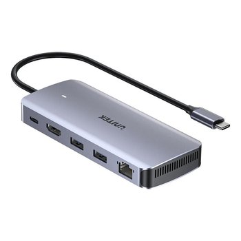 UNITEK AKTYWNY HUB USB-C 10GBPS,M.2,HDMI, PD 100W - Unitek