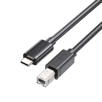 Unitek kabel do drukarki USB C na USB B 2.0 czarny 2m - Unitek