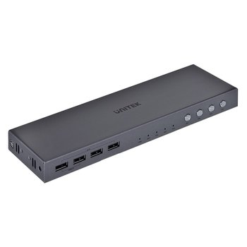 Unitek, Przełącznik Kvm 4k Hdmi 2.0 4in 1out + Usb - Unitek