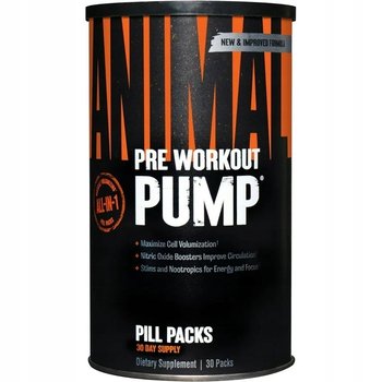 Universal Animal Pump Pre Workout 30s Najnowsza Wersja Usa Przedtreningówka - Universal Nutrition