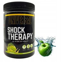 Universal SHOCK THERAPHY Pre-workout Pompa Stack Siła 840g APPLE