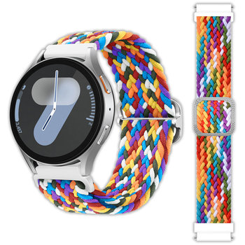 Uniwersalna opaska pasek Vanfone do zegarka smartwatcha 20mm + teleskopy, tęczowy - Vanfone