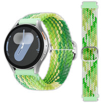 Uniwersalna opaska pasek Vanfone do zegarka smartwatcha 20mm + teleskopy, zielona limonka