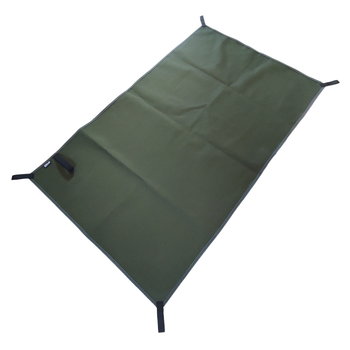 Uniwersalna płachta outdoorowa Piran - rozmiar Pocket 115x70 cm - Oliwkowy zielony - Inna marka