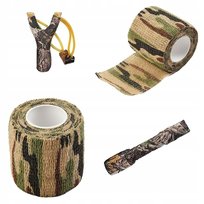 UNIWERSALNA TAŚMA OWIJKA MASKUJĄCA CAMO WOJSKOWA KAMUFLAŻ MORO LEŚNA