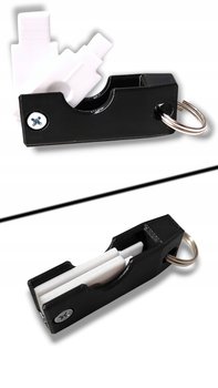 UNIWERSALNE etui na 2 klucze do YubiKey 5 NFC USB-A i USB-C Yubico ochrona - MajraM-3D