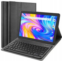 Uniwersalne Etui Na Tablet + Klawiatura Thiny Zestaw Slim Bluetooth 9" 10" Novaza Tech
