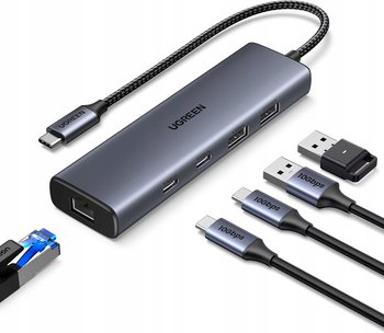 Uniwersalny HUB USB-C 3.2 ze Z����czem Ethernet 10Gbps UGREEN - uGreen