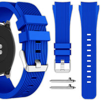 Uniwersalny pasek Vanfone do zegarka smartwatcha 20mm + teleskopy, chabrowy