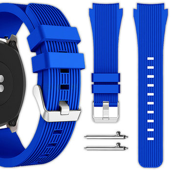 Uniwersalny pasek Vanfone do zegarka smartwatcha 20mm + teleskopy, chabrowy - Vanfone